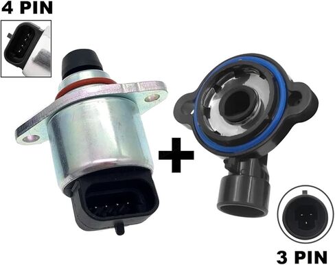 1PCS idle air control valve and throttle position sensor 17113209 17123852 in Saudi Arabia