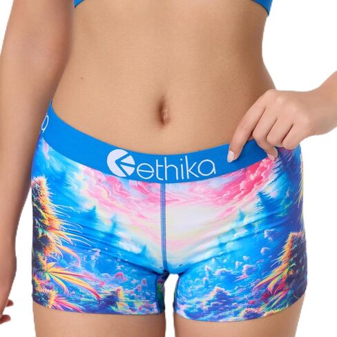 سروال بوكسر نسائي من Ethika مريح مع ملاءمة قابلة للتمدد للارتداء اليومي - Indica Dreams in Saudi Arabia