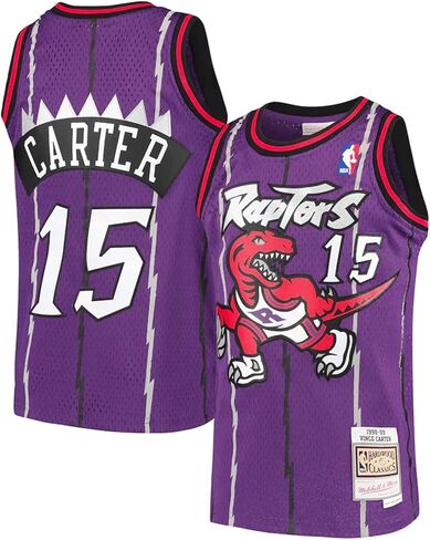 Outerstuff Vince Carter Toronto Raptors NBA Mitchell & Ness Youth Throwback Swingman Jersey in Saudi Arabia