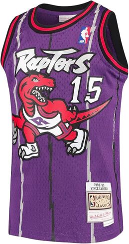 Outerstuff Vince Carter Toronto Raptors NBA Mitchell & Ness Youth Throwback Swingman Jersey in Saudi Arabia