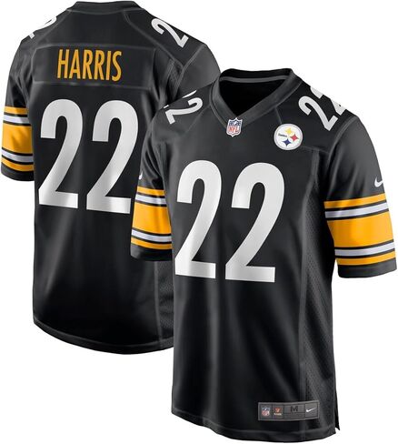 ناجي هاريس بيتسبرغ ستيلرز NFL Nike 8-20 Black Home On-Field Game Day Jersey in Kuwait