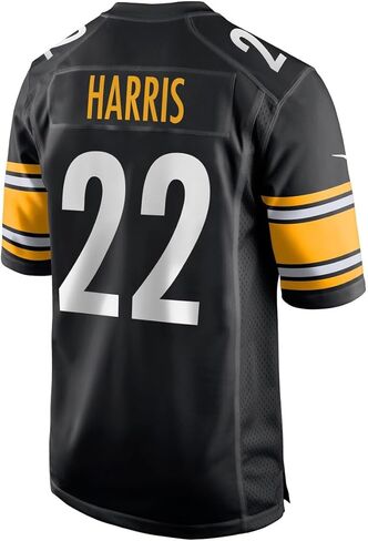 ناجي هاريس بيتسبرغ ستيلرز NFL Nike 8-20 Black Home On-Field Game Day Jersey in Kuwait