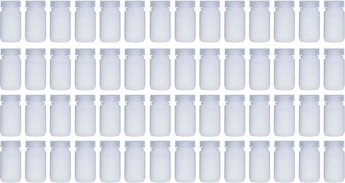 زجاجات كاشف HDPE واسعة الفم مقاومة للأشعة فوق البنفسجية مع أغطية، 4 أونصة 125 مل، عبوة من 24 قطعة in Kuwait