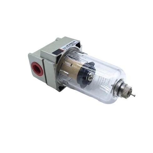 AF2000-02 1/4" Compressed Air Compressor in Line Moisture Water Filter Trap W Pneumatic PC Fittings SM20 PM20(AF2000-02-BT10mm) in Saudi Arabia