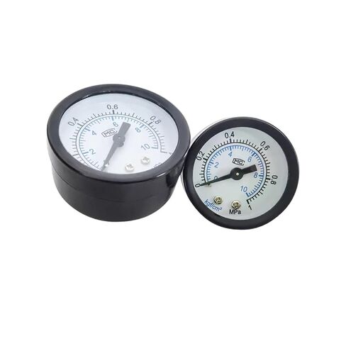 1 PCS Y40 PT1/8 Y50 PT1/4 Pneumatic Air Pressure Gauge Meter Manometer Mini Portable Dual Scale Dial(Y50 MPa) in Saudi Arabia