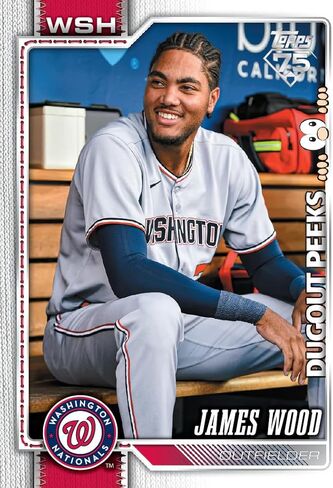صندوق الاحتفال ببطاقة تجارة البيسبول 2026 Topps MLB Series 1 - قصاصات ورق متوازية حصرية ورقائق هولو - فرصة للحصول على بطاقات بقايا توقيع التميمة الحاكمة in Saudi Arabia