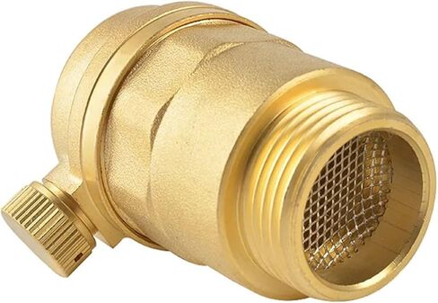 1PCS 1/2" 3/4" 1" Brass Elbow Flat Valve 1.6 MPa Pressure DN15 DN20 Pressure Relief Value Tool for Solar Water Heater(1/2") in Kuwait