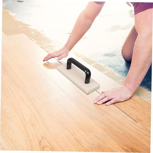 HOMSFOU Nylon Tapping Block with Handle for Vinyl Planking Essential Tool for Hardwood Floor Installation and DIY Projects Compatible Engineered Flooring Saving Accessory in Saudi Arabia