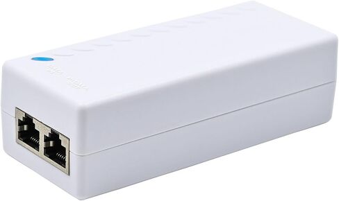 حاقن PoE+ بسرعة 10 جيجابت في الثانية - متوافق مع IEEE 802.3af/at بقدرة 30 وات، يوفر طاقة بقدرة 15.4 وات (PoE) أو 30 وات (PoE+) عبر إيثرنت حتى 100 متر (328 قدمًا). مثالي للكاميرات ونقاط الوصول وهواتف IP in Kuwait