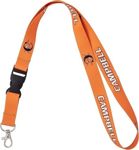 Desert Cactus Campbell University Lanyard Fighting Camels CU Car Keys ID Badge Holder Keychain Detachable Breakaway Snap Buckle (Orange) in Saudi Arabia