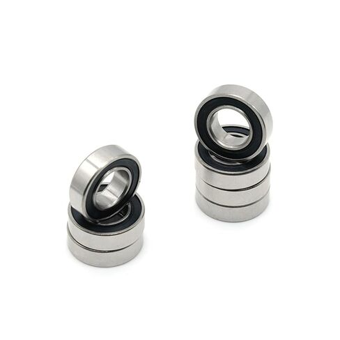 10Pcs 607RS Ball Bearing Deep Groove Bearing Mini Bearing 607-RS 607RS 7x19x6mm 52100 Chrome Steel in Saudi Arabia