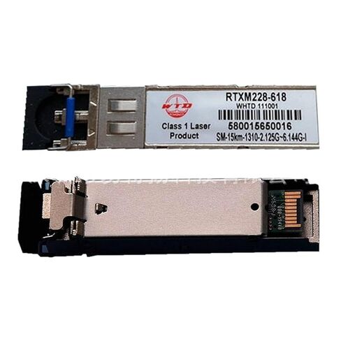 RTXM228-618 Storage Optical Module 6G 1310NM 15KM Base Station Gigabit Single Mode Dual LC in Saudi Arabia