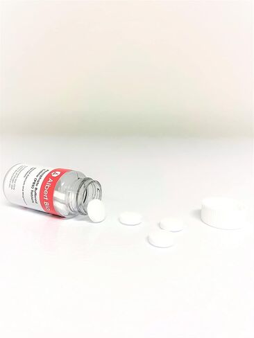 أقراص ملح الفوسفات المخزن (PBS)، 20 قرصًا - تم قياسها مسبقًا لسهولة تحضير PBS 1X، درجة الحموضة 7.4 (±0.1) قرص واحد يصنع 100 مل، صنع في الولايات المتحدة الأمريكية in Kuwait