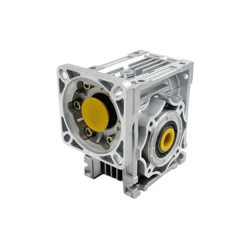 High Torque Worm Reducer for DC Motor 130mmx130mm NMRV063 Ratio 7.5/10/15/20/25/30/40/50/60/80/100 Input 19/22/24mm Output 25mm(Ratio 10_19MM Input Hole) in Kuwait