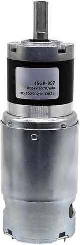 MAX 210KG 45MM 997 Planetary Gear DC Reduction Motor 12V 24V 17-3250rpm speed regulation high-power high low speed brushed motor(Motor and bracket,24V 240rpm) in Saudi Arabia