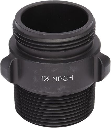 محول خرطوم حريق ذكر مزدوج من الألومنيوم 1 1/2 بوصة NPSH إلى 1 1/2 بوصة NPT in Kuwait