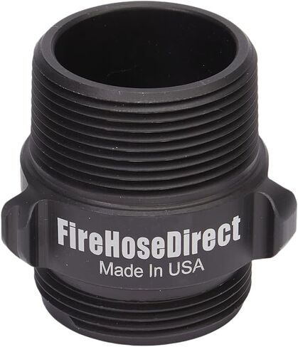 محول خرطوم حريق ذكر مزدوج من الألومنيوم 1 1/2 بوصة NPSH إلى 1 1/2 بوصة NPT in Kuwait