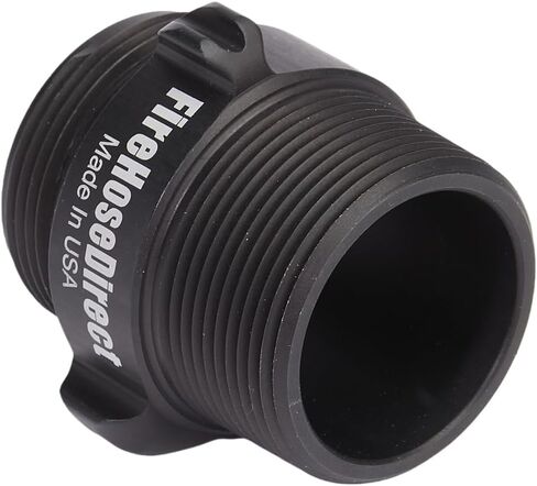 محول خرطوم حريق ذكر مزدوج من الألومنيوم 1 1/2 بوصة NPSH إلى 1 1/2 بوصة NPT in Kuwait