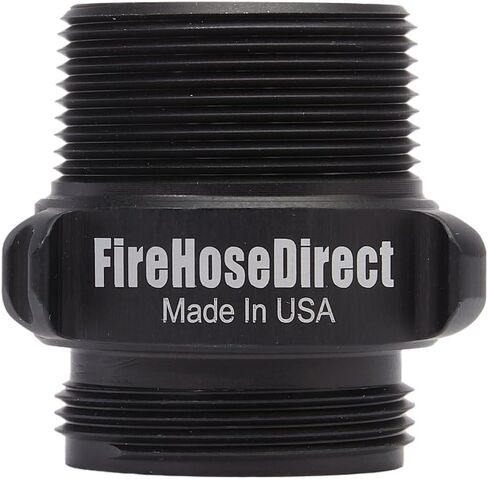 محول خرطوم حريق ذكر مزدوج من الألومنيوم 1 1/2 بوصة NPSH إلى 1 1/2 بوصة NPT in Kuwait