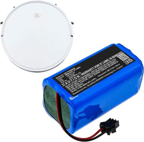 استبدال بطارية H18650CH-4S1P CMICR18650F8M7-4S1P لجهاز Ionvac SmartClean 2000 Denkee 600 DK600 X500، X500 Pro DK600 MAX DK700 X500 Simum X586 SUN-INTE-172 SUN-INTE-273 14.4 فولت/2600 مللي أمبير في الساعة in Kuwait
