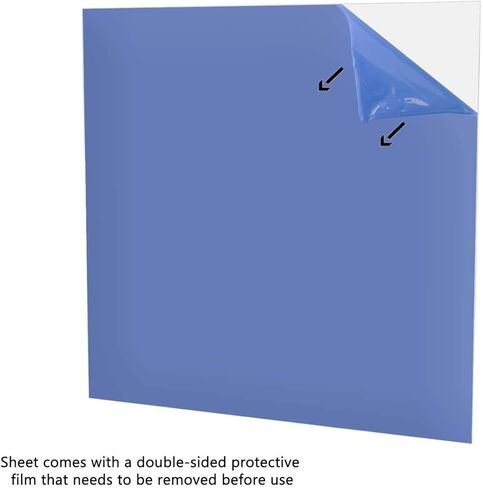 Clear Acrylic Plexiglass Sheet - 1/8" Thick Cast - 24" x 24" in Saudi Arabia