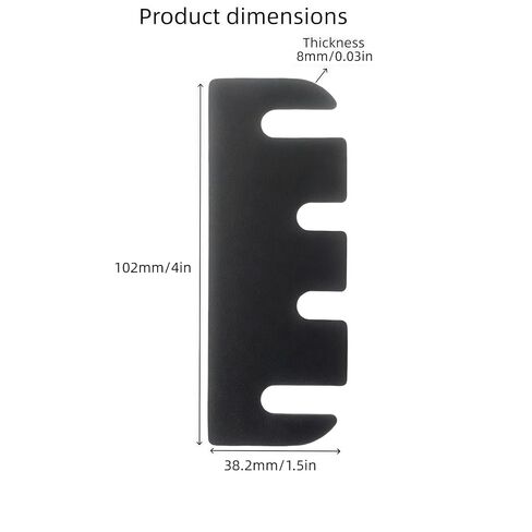 15Pcs 4 Inch Door Hinge Shims,Door Hinge Repair Kit, 0.03 Inch Thickness for Doors Filling Gaps Align Prevents Air Leakage in Kuwait