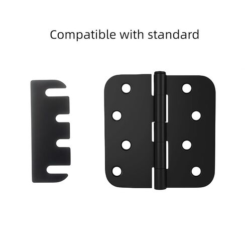 15Pcs 4 Inch Door Hinge Shims,Door Hinge Repair Kit, 0.03 Inch Thickness for Doors Filling Gaps Align Prevents Air Leakage in Kuwait