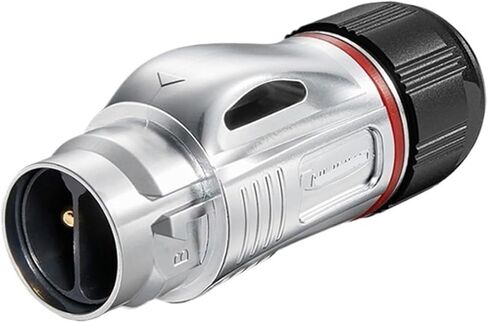 Welding 35A BD24 2-core Industrial Equipment Portable 25A Power Supply Crimping Connector Aviation Plug(Four Hole Metal Male Plug) in Saudi Arabia