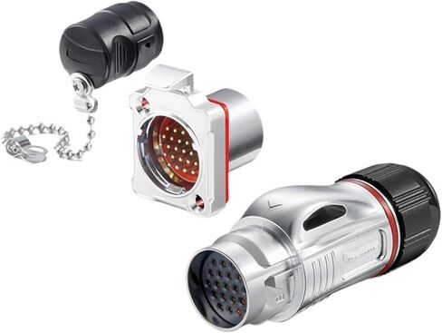 BD-24 Metal Aviation Plug 24 core Data Signal Transmission Power Male and Female Industrial Connector(Male Plug) in Saudi Arabia