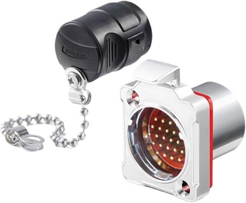 BD-24 Metal Aviation Plug 24 core Data Signal Transmission Power Male and Female Industrial Connector(Male Plug) in Saudi Arabia