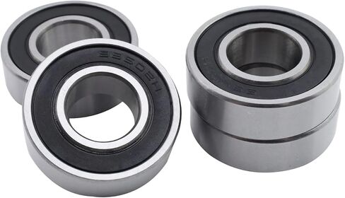 T Tulead 99502H-2RS Deep Groove Ball Bearings Steel Double Sealed Industrial Bearings 35x16x11mm Rubber Seal Bearing 10 Pcs in Saudi Arabia