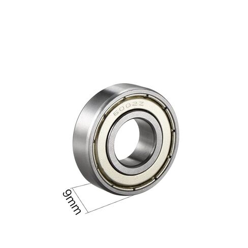uxcell 6002Z محمل كروي ذو أخدود عميق درع واحد 60102، 15 مم × 32 مم × 9 مم محامل فولاذية من الكروم (عبوة من قطعة واحدة) in Saudi Arabia