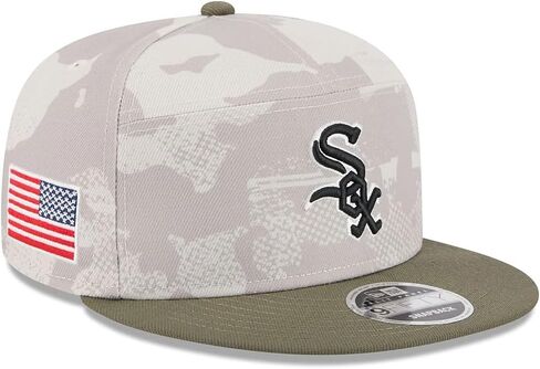 New Era Chicago White Sox 9FIFTY 2025 Armed Forces Day Snapback Cap, Adjustable Hat in Saudi Arabia
