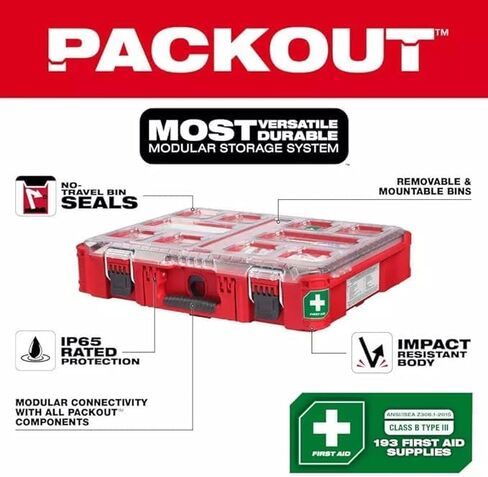 لميلووكي 48-73-8430C 193 قطعة فئة B نوع III حزمة الإسعافات الأولية in Kuwait