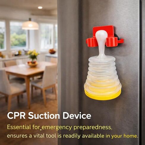 حامل مغناطيسي لجهاز LifeVac والثلاجة ومجموعة التثبيت على الحائط لجهاز الشفط في حالات الطوارئ وتخزين الوصول السريع (الجهاز غير متضمن) in Kuwait