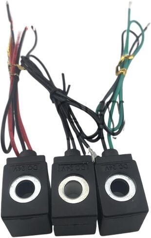 1PCS 4V110-06 Solenoid Valve Coil top Hole 7mm, Bottom Hole 8mm, Height 23mm(DC 24V) in Kuwait