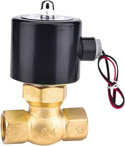 1PCS steam Solenoid Valve high Temperature Resistant All-Copper Coil Brass Valve Body US-08/10 AC220V DC24V 1/4" 3/8"(US-10 AC220V) in Kuwait