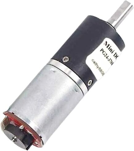 370 فرشاة محرك بتيار مستمر التشفير 12 فولت 24 فولت المعادن الكواكب والعتاد المخفض 24 مللي متر موجهة تخفيض المحركات (94R-12 فولت) in Kuwait