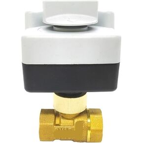 Brass Ball Valve Three-Wire Two-Control Two-Way Three-Way DN15-50 Actuator with Manual Switch AC220V(2",220VAC_2 Way) in Kuwait