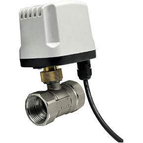 DN15 Stainless Steel Ball Valve Three Lines and one Control Stainless Steel Ball Valve AC220V in Kuwait