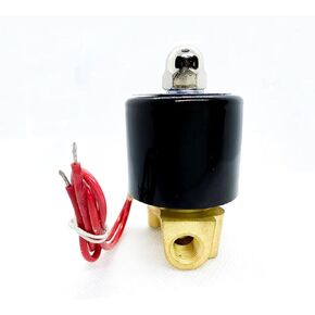 1/8 "درجة حرارة عالية مغلقة عادة صمام الملف اللولبي النحاسي 110VAC 380VAC 220VAC 24VDC 12VDC صمام الملف اللولبي (G_24VDC) in Kuwait