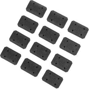 12-Pack Mlok Rail Covers, Protector Rail Cover Panel for MLOK System, Wide MLOK Type 2 Rail Covers for Hunting in Kuwait