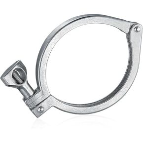 الفولاذ المقاوم للصدأ 304 المشبك الصحي دبوس واحد ثلاثي المشابك البرسيم (أنبوب OD: 1 "إلى 1-1 / 2") in Kuwait