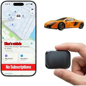 جهاز تعقب GPS للمركبات - جهاز تتبع السيارة المخفي بدون رسوم شهرية، جهاز تعقب مغناطيسي للسيارات والأسطول والدراجات النارية، يعمل مع Google Find Hub (متعقب Android) in Kuwait