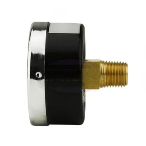 102D-204A 1/4" NPT 2" مقياس ضغط الهواء الفراغي - لأنظمة مساعدة فراغ ضاغط الهواء - استبدال مقياس ضغط الهواء - 0 إلى -30 رطل لكل بوصة مربعة في المركز الخلفي in Kuwait