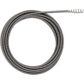 For Milwaukee Tool 48-53-2579 1/4 In. X 25 Ft. Replacement Drain Cleaning Cable W/Bulb Head in Saudi Arabia