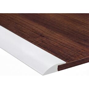 3.3ft Carpet Floor Transition Strips, Self-Adhesive Carpet to Tile Transition Edge Triings for Doors/Wood Floors, Coverage Height up to 5mm (White) in Kuwait