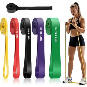 TB3C Pull Up Bands, Resistance Bands Set, Pull-Up Assistance Bands Set for Men & Women, Exercise Workout Bands for Working Out, Body Stretching, Physical Therapy, Muscle Training in Saudi Arabia