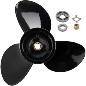 maXpeedingrods 15 X 17 Aluminum Boat Propeller for Mercury Outboard Engines 150/175/200/220/225/250/275/300HP & Alpha Bravo One Drive, 15 Spline Tooth 3 Blades, RH, Parts No# 48-832828A45 in Kuwait