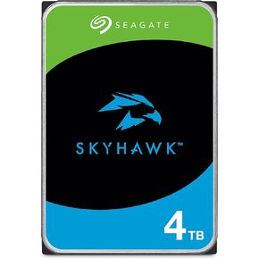 محرك الأقراص الصلبة الداخلي للفيديو Seagate Skyhawk AI سعة 12 تيرابايت - 3.5 بوصة SATA 6 جيجابايت/ثانية ذاكرة تخزين مؤقت 256 ميجابايت لنظام كاميرا الأمان DVR NVR مع خدمات الإنقاذ الداخلية - تغليف خالٍ من الإحباط (ST12000VE003) in Kuwait